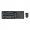 Teclado + Ratón Logitech MK295 Silent Touch, Negro, Nuevo