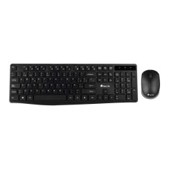 Teclado + Ratón NGS Wireless ALLURE KIT, Negro, Nuevo