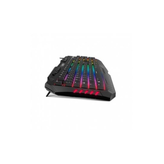 Teclado Krom KYRA Gaming RGB LED Rainbow, Nuevo