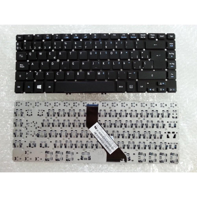 TECLADO PARA PORTÁTIL ACER V5-431 V5-471 M5-481 R25SW 9Z.N8DSW.50S TECLADO PARA PORTÁTIL ACER V5-431 V5-471 M5-481 R25SW 9Z.N8DSW.50S