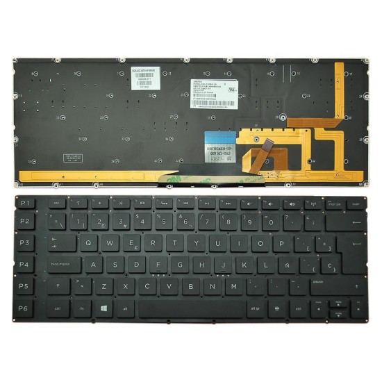 TECLADO PARA PORTÁTIL HP OMEN 15-5000 15-5001 15-5001LA TECLADO PARA PORTÁTIL HP OMEN 15-5000 15-5001 15-5001LA