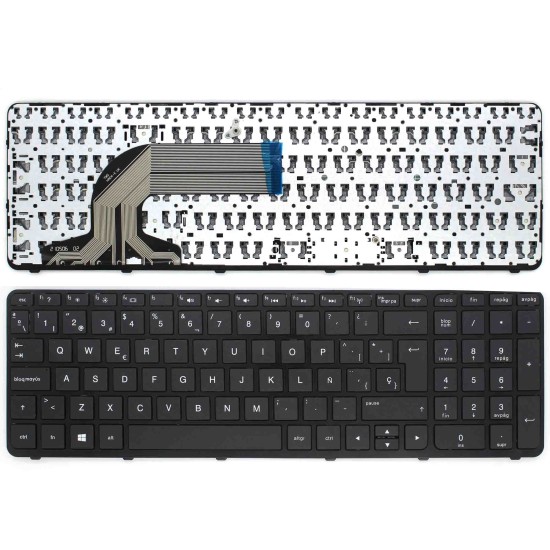 TECLADO PARA PORTÁTIL HP PAVILION 250 G3 SERIES 255 G3 SERIES 15-E 15-H 15-N TECLADO PARA PORTÁTIL HP PAVILION 250 G3 SERIES 255 G3 SERIES 15-E 15-H 15-N