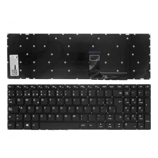 TECLADO PARA PORTÁTIL LENOVO IDEAPAD 110-15ACL 110-15AST NEGRO TECLADO PARA PORTÁTIL LENOVO IDEAPAD 110-15ACL 110-15AST NEGRO