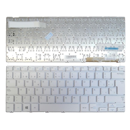TECLADO PARA PORTÁTIL SAMSUNG NP915S3G SN3730W BLANCO TECLADO PARA PORTÁTIL SAMSUNG NP915S3G SN3730W BLANCO