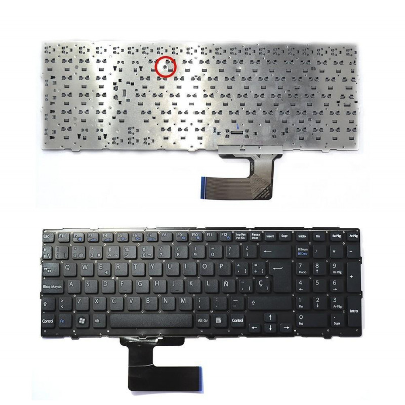 TECLADO PARA PORTÁTIL SONY VAIO VPC-EH3E0E VPC-EH3Q1E VPC-EH3J1E VPC-EH3C0E NEGRO TECLADO PARA PORTÁTIL SONY VAIO VPC-EH3E0E VPC-EH3Q1E VPC-EH3J1E VPC-EH3C0E NEGRO