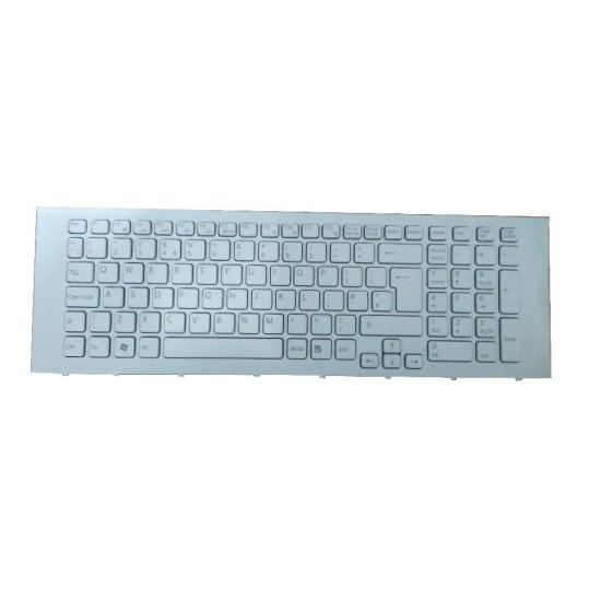TECLADO PARA PORTÁTIL SONY VAIO VPC-EJ SERIES CON MARCO BLANCO