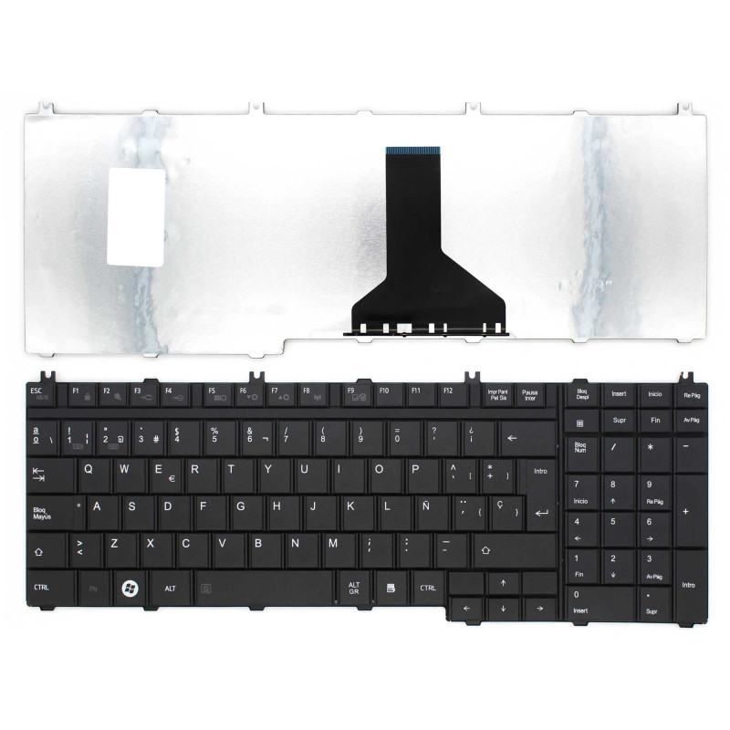 TECLADO PARA PORTÁTIL TOSHIBA SATELLITE L500 L505 L350 P300 TECLADO PARA PORTÁTIL TOSHIBA SATELLITE L500 L505 L350 P300