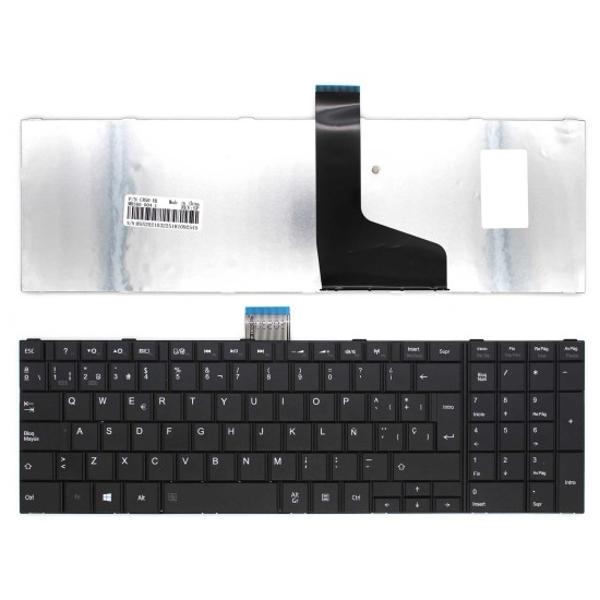 TECLADO PARA PORTÁTIL TOSHIBA SATELLITE L850 C850 L850D L855 L870 L870D SIN MARCO TECLADO PARA PORTÁTIL TOSHIBA SATELLITE L850 C850 L850D L855 L870 L870D SIN MARCO
