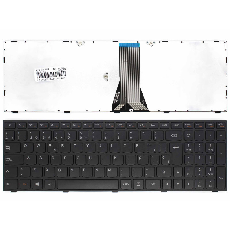 TECLADO PORTÁTIL LENOVO IDEAPAD G50-70 Z50-70 G50-30 Z50 B50-70 G500S G50-80 TECLADO PORTÁTIL LENOVO IDEAPAD G50-70 Z50-70 G50-30 Z50 B50-70 G500S G50-80