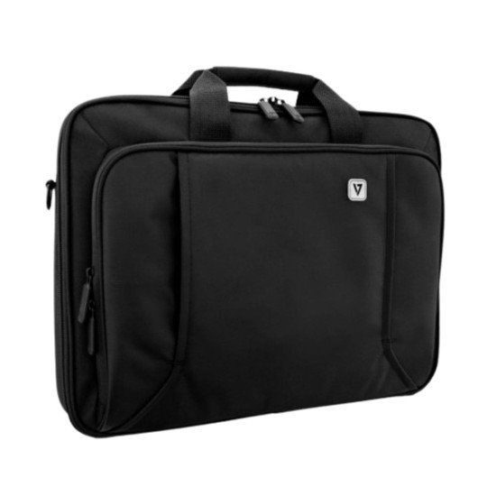 V7 Vseven BLT16-BLK, Maletín para Portátil de hasta 16", A+