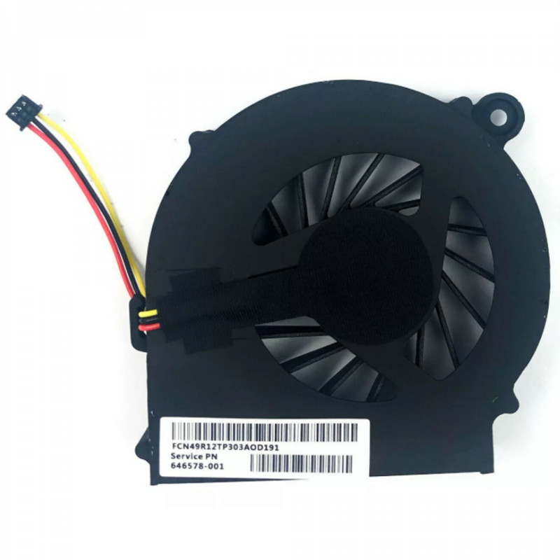 VENTILADOR CPU PARA PORTÁTIL HP G62 G42 COMPAQ PRESARIO CQ62 CQ42 VENTILADOR CPU PARA PORTÁTIL HP G62 G42 COMPAQ PRESARIO CQ62 CQ42