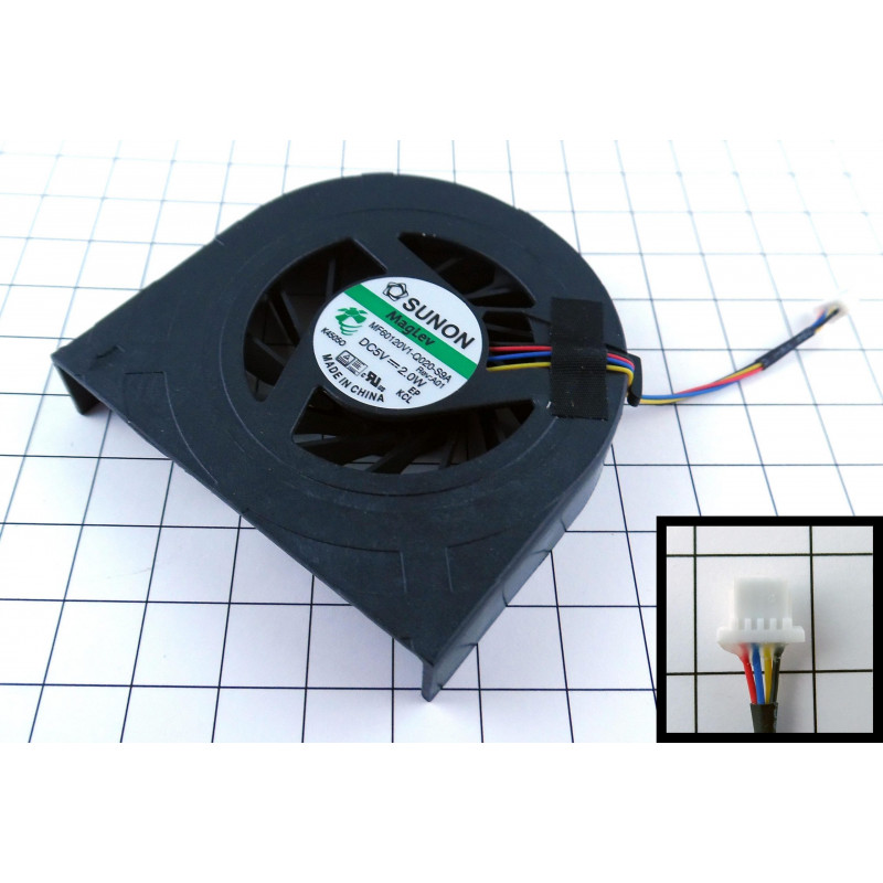 VENTILADOR CPU PARA PORTÁTIL HP PROBOOK 4520S 4525S 4720S KSB0505HB MF60120V1-Q020-S9A VENTILADOR CPU PARA PORTÁTIL HP PROBOOK 4520S 4525S 4720S KSB0505HB MF60120V1-Q020-S9A