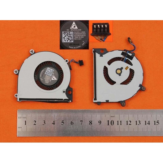 VENTILADOR PARA PORTÁTIL HP PRO X2 612 G1 766618-001 KDB0605HCA02 766618-001 KDB0605HCA02