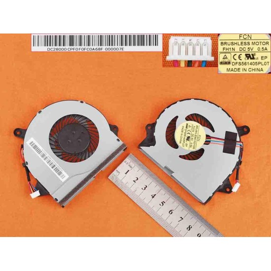 VENTILADOR PARA PORTÁTIL LENOVO IDEAPAD 300-14ISK 300-15ISK DFS561405PL0T