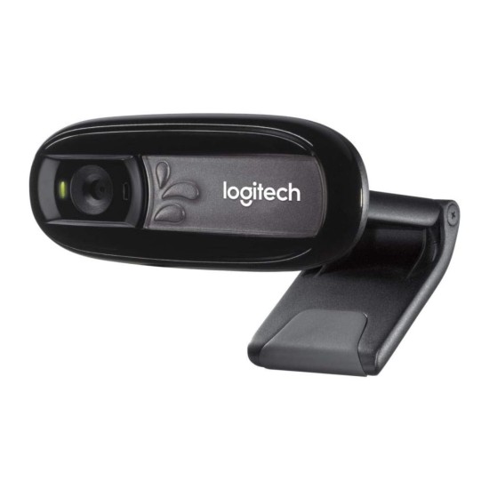 Cámara Web Logitech C170 (c170 v-u0026) Webcam USB, Negro