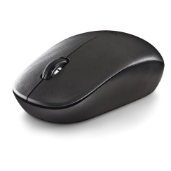 Ratón óptico NGS Black FOG Pro Wireless Inalámbrico 1000 DPI, Negro, Nuevo