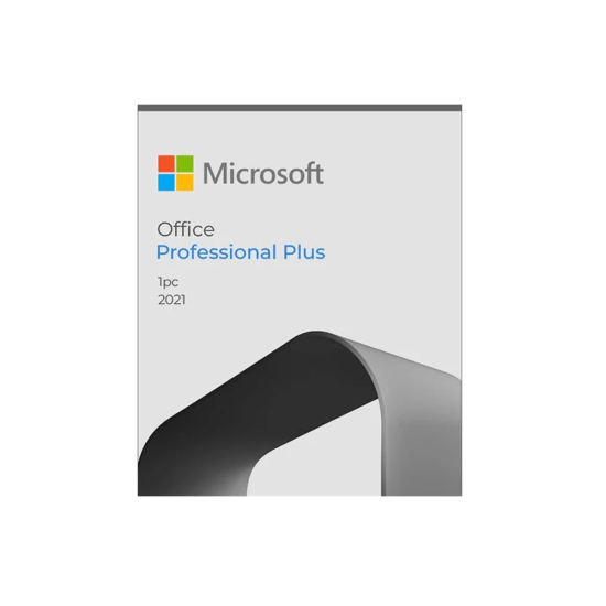Licencia Microsoft Office Professional Plus 2021 FÍSICA DVD, Caja Original Retail