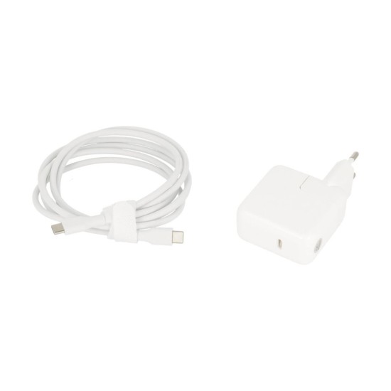 Cargador Movano 29W USB tipo C USB-C iPad/MacBook, Blanco, Nuevo