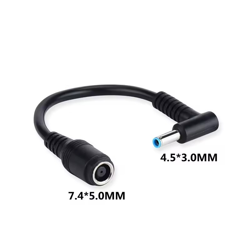 Adaptador de carga HP Dell Blue Tips 7,4x5,0mm a 4,5x3,0mm, A+