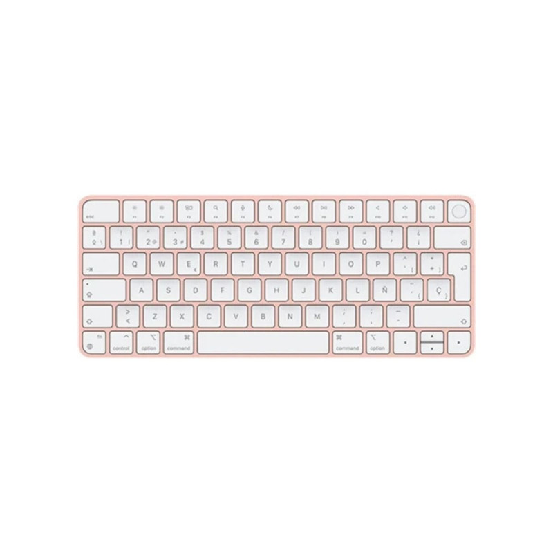 Apple Magic Keyboard A2449 Español (ESP), 2021, Rosa, Touch ID, A+ Apple Magic Keyboard A2449 Español (ESP), 2021, Rosa, Touch ID, A+