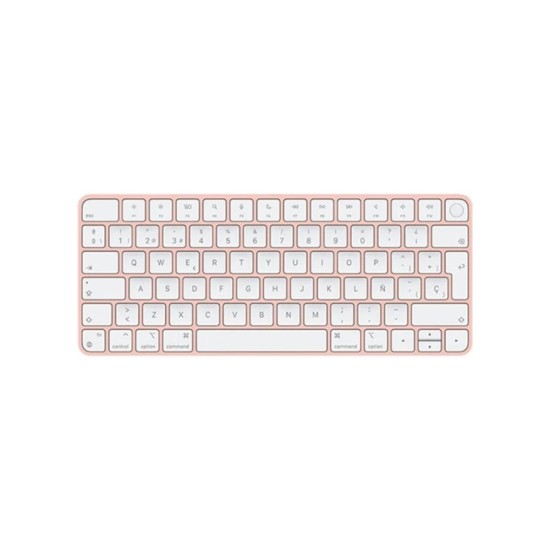 Apple Magic Keyboard A2449 Español (ESP), 2021, Rosa, Touch ID, A+ Apple Magic Keyboard A2449 Español (ESP), 2021, Rosa, Touch ID, A+