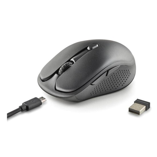 Ratón Inalámbrico NGS Evo Spook | Silencioso y Recargable