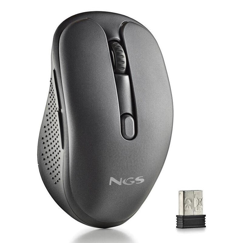 Ratón Inalámbrico NGS Evo Spook | Silencioso y Recargable