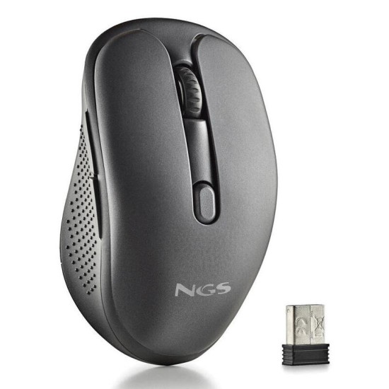 Ratón Inalámbrico NGS Evo Spook | Silencioso y Recargable
