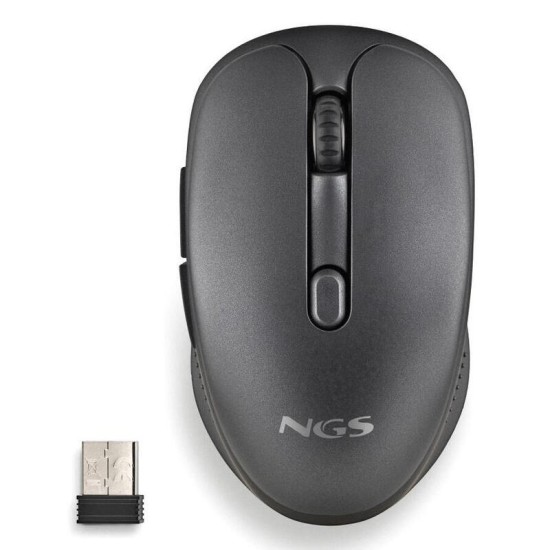 Ratón Inalámbrico NGS Evo Spook | Silencioso y Recargable