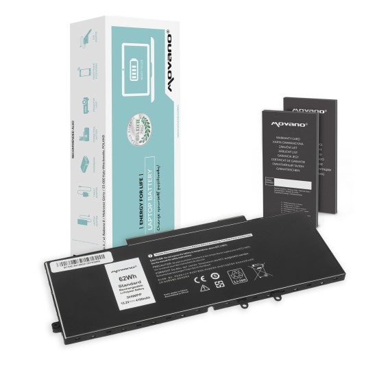 Batería Movano para Dell Latitude 14 (5410) y 15 (5510)