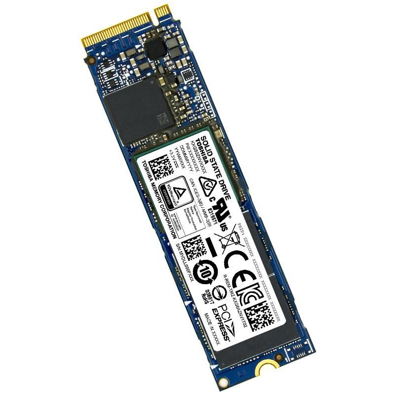 Disco Kioxia, KXG60ZNV512G, XG6 512GB M.2 NVMe SSD 2280, Nuevo 