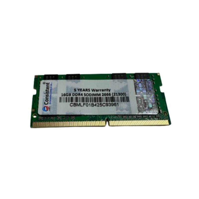 Memoria RAM Consistent 16GB DDR4 SODIMM 2666MHz