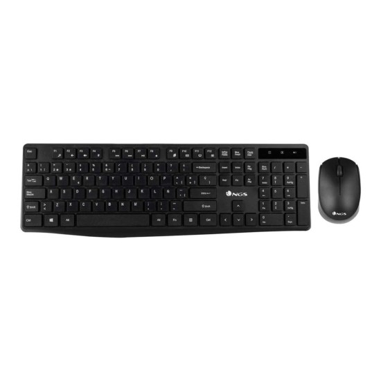 NGS ALLURE KIT · Teclado y Ratón Wireless 2.4 GHz · Plug & Play