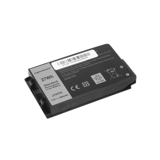 Movano BT/DE-7220 batería para Dell Latitude Rugged Extreme 7202 y 7212 · 27Wh