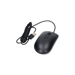 Ratón Dell MS116 USB Negro | Mouse óptico con cable