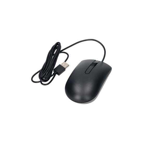 Ratón Dell MS116 USB Negro | Mouse óptico con cable