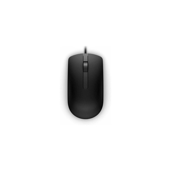 Ratón Dell MS116 USB Negro | Mouse óptico con cable