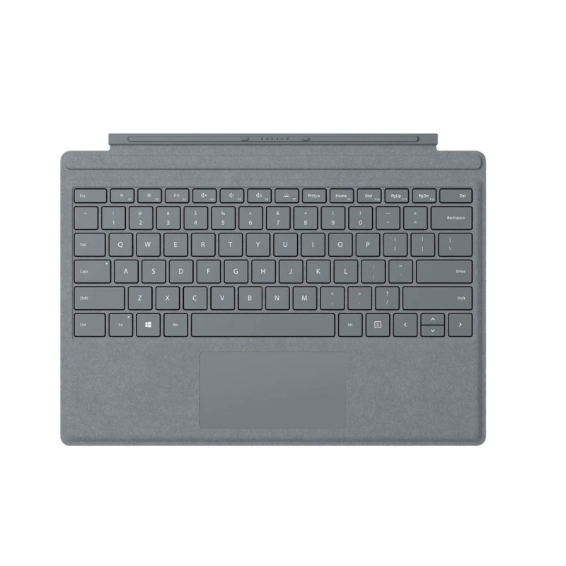 Microsoft Surface Pro Type Cover Gris Claro | Teclado QWERTY UK - A