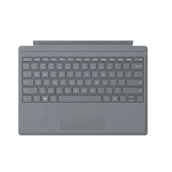Microsoft Surface Pro Type Cover Gris Claro | Teclado QWERTY UK - A