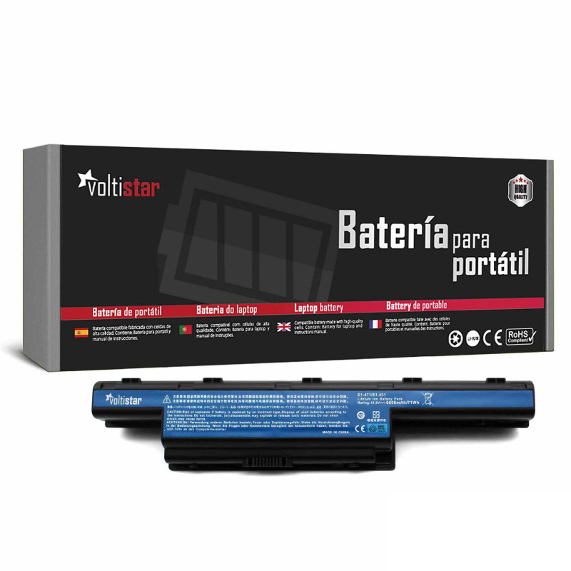 BATERÍA DE ALTA CAPACIDAD PARA PORTÁTIL ACER ASPIRE 4738ZG 4741G 4741Z 4741ZG 5742 7551 7560G BATERÍA DE ALTA CAPACIDAD PARA PORTÁTIL ACER ASPIRE 4738ZG 4741G 4741Z 4741ZG 5742 7551 7560G