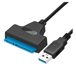 Cable USB 3.0 a SATA III 2.5” 22 Pines para HDD SSD