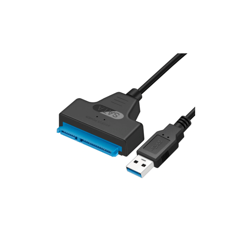 Cable USB 3.0 a SATA III 2.5” 22 Pines para HDD SSD