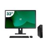 Pack Lenovo P340 Tiny i5 10500T 8GB SSD 256GB + LCD 32" + Tecl y Ratón Inalámbrico + WiFi