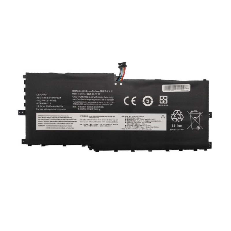 Batería para Lenovo ThinkPad X1 Yoga G3 (2900 mAh) 15.2V