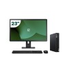 Pack Lenovo M80q Tiny i7 10700 8GB SSD 256GB + LCD 23" + Tecl y Ratón Inalámbrico + WiFi
