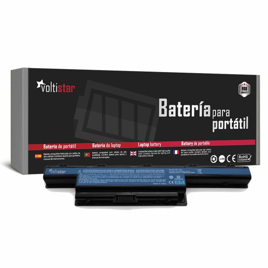 thumbnail image 2 of Replacement Laptop Battery For Acer Aspire – AS10D31, AS10D81, 5200mAh, 6-Cell 2 of 3