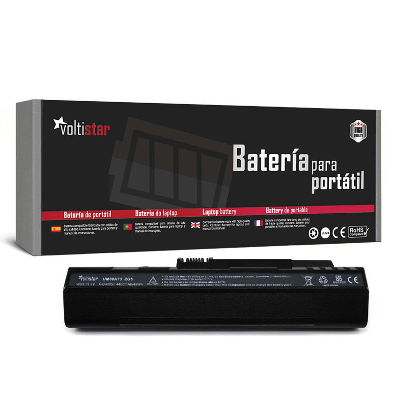 BATERÍA PARA PORTÁTIL ACER ASPIRE ONE A110L A110X A150L A150X D150 BATERÍA PARA PORTÁTIL ACER ASPIRE ONE A110L A110X A150L A150X D150