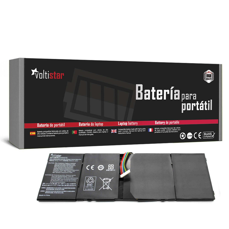 BATERÍA PARA PORTÁTIL ACER ASPIRE V5 R7-571 R7-572 AL13B3K BATERÍA PARA PORTÁTIL ACER ASPIRE V5 R7-571 R7-572 AL13B3K