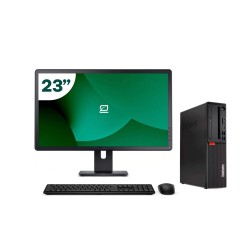 Pack Lenovo M920s SFF i5 8500 + Monitor 23" + Teclado/Ratón + WiFi USB