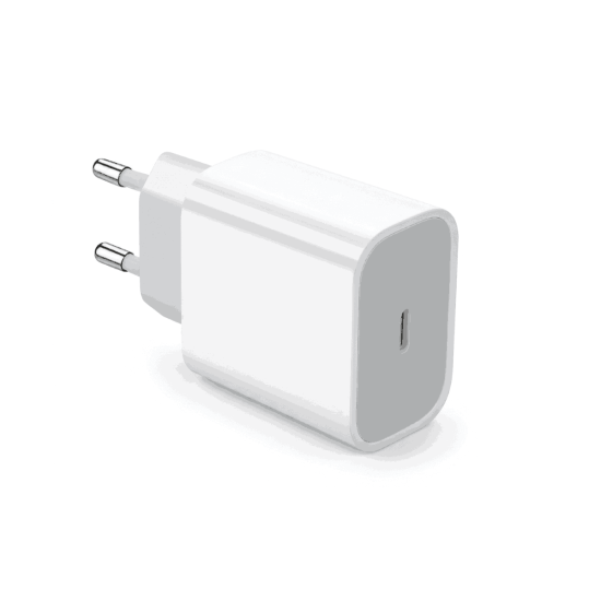 Cargador iPhone PD 20W USB-C Carga Rápida